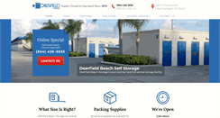 Desktop Screenshot of deerfieldbeachstorage.com